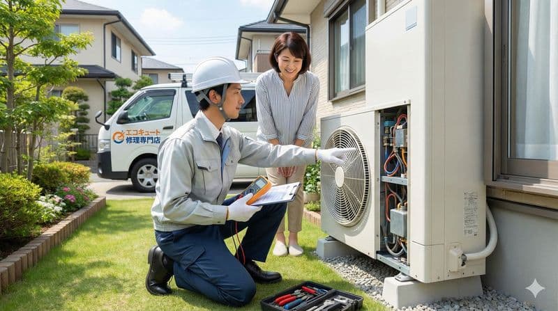 出張点検がメーカーの約80%オフ